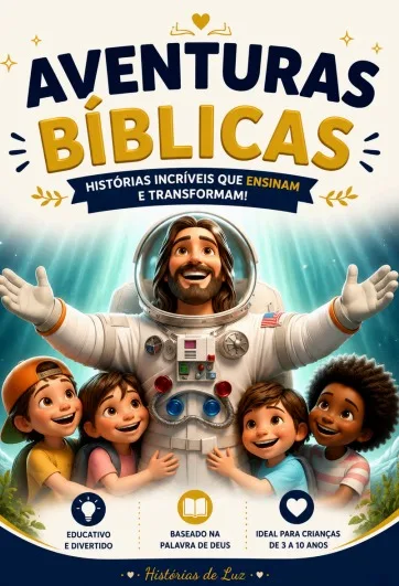 Capa do bônus Aventuras Bíblicas — Histórias incríveis que ensinam e transformam